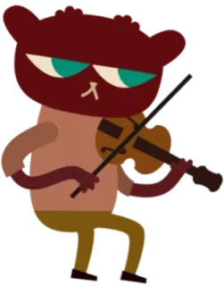 Night in the Woods @this_is_sticker_party telegram stickers