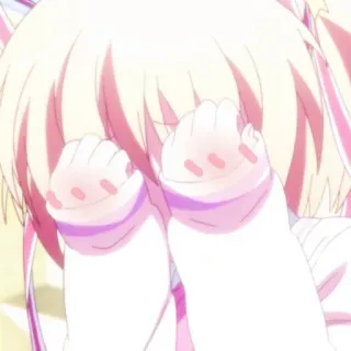 🙈 Anime, Ragazza, Carina, Kawaii telegram sticker