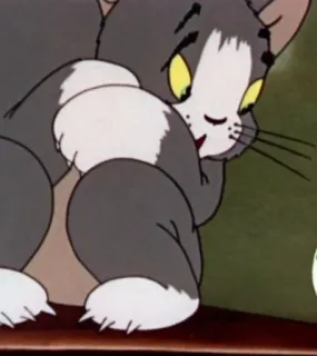 🧡 Tom Tom and Jerry mèo, hoạt hình, nhân vật, động vật, hài hước, cổ điển telegram sticker