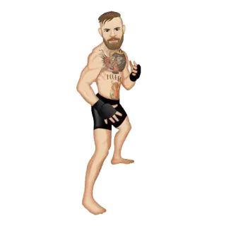✋ Conor McGregor combattant, boxe, mma, sport, athlète, conor mcgregor telegram sticker