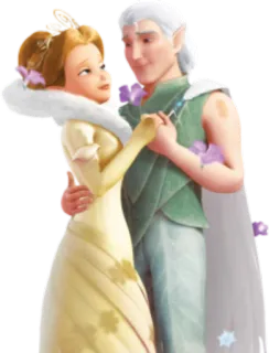 ❤️ characters, couple, fantasy, cartoon, animation telegram sticker