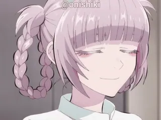 😌 @onishiki 动漫, 女性, 卡通, 女孩, 艺术, 插画 whatsapp sticker
