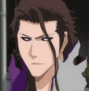 😁 Aizen Sosuke Bleach anime, villain, manga, captain, sosuke telegram sticker