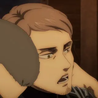 🐎 Jean Kirschtein Attack on Titan Anime, Militare, Violenza, L'attacco dei giganti, Jean Kirstein telegram sticker