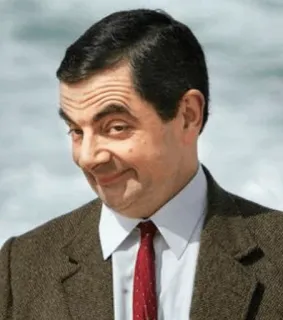 ☺️ Mr. Bean Mr. Bean, comedy, funny, Rowan Atkinson, British comedy, tv show telegram sticker
