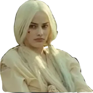 🙁 Harley Quinn Suicide Squad Harley Quinn, Suicide Squad, Margot Robbie, DC Comics, Villain, Antihero telegram sticker