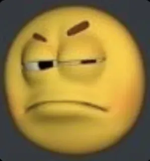 🤩 emoji, smug, expression, meme, funny, face whatsapp sticker