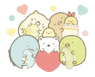 Sumikko Gurashi Winter Stickers telegram stickers