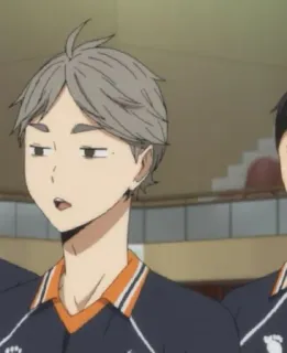 😑 Sugawara Koushi Haikyuu!! Anime, Haikyuu, Sugawara, Koushi, Volleyball, Anime de sport, Karasuno telegram sticker