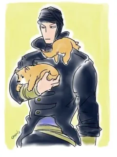 💜 Anime, Hunde, Shiba Inu, Charakter, Zeichnung telegram sticker