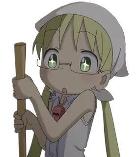 😍 Reg Made in Abyss Anime, Manga, Personaje, Lindo whatsapp sticker