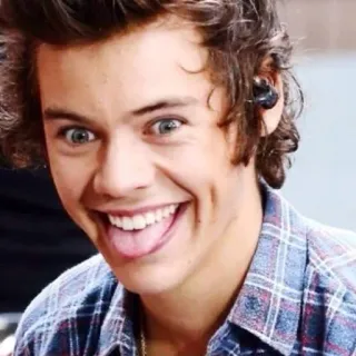 😝 Harry Styles harry styles, singer, celebrity, one direction, pop music, person, male telegram sticker