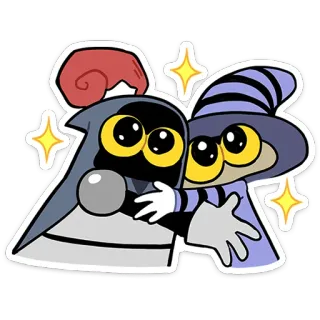 🤗 sticker, cute, cartoon, friendly, sparkly telegram sticker