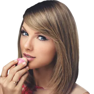 💄 Taylor Swift taylor swift, chanteuse, maquillage, beauté, blonde, portrait, célébrité telegram sticker