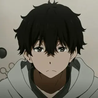 😟 Anime, Menino, Desenho animado, Personagem, Arte telegram sticker