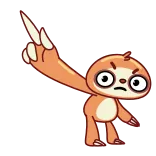 chpic.su • @Premium_Emojis_Telegram | Ленивец telegram stickers