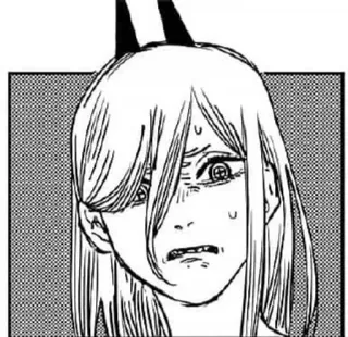 🌟 Power Chainsaw Man Anime, Manga, Terror, Acción, Fantasía, Demonio, Sangre telegram sticker