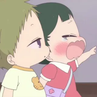 💗 Аниме, Мультфильм, Ребенок, Плачущий, Грустный, Дети telegram sticker