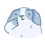 🤧 강아지, 만화, 동물, 애완동물, 귀여운, 스티커 telegram sticker