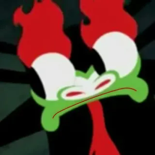 👀 Aku Samurai Jack Cartone animato, Personaggio, Cattivo, Aku, Samurai Jack, Cartoon Network, Adesivo whatsapp sticker