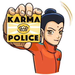 Modern Buddha telegram stickers