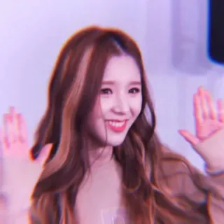 😃 女性, ポートレート, 笑顔, K-POP, 女の子, アジア人 whatsapp sticker