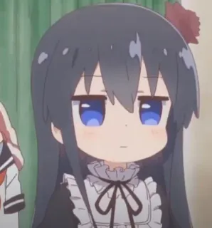 ☁️ Anime, Mädchen, Cartoon, Süß, Manga, Chibi telegram sticker
