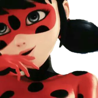 🐞 Ladybug Miraculous: Tales of Ladybug & Cat Noir 瓢虫, 瓢虫少女, 瓢虫雷迪, 卡通, 超级英雄 whatsapp sticker