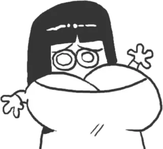 🙊 cartoon, anime, character, comic, illustration, sticker telegram sticker