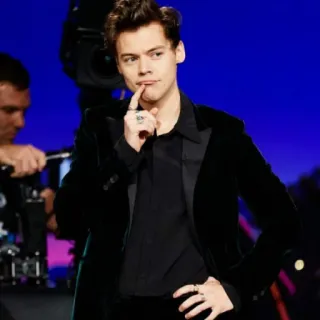 🌸 Harry Styles harry styles, chanteur, célébrité masculine, célébrité, mode, style, musicien telegram sticker
