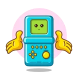 🤷‍♂️ เกมบอย, เกม, เครื่องเล่นเกม, เรโทร, เกมมิ่ง, คาวาอิ, มือ, คอนโทรลเลอร์ telegram sticker