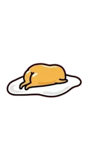 💘 Gudetama Gudetama, lazy egg, egg, cartoon, cute, food telegram sticker