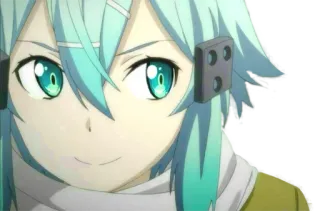 👀 Sinon Sword Art Online Anime, Fille, Sniper, Sinon, Sword Art Online, Personnage telegram sticker