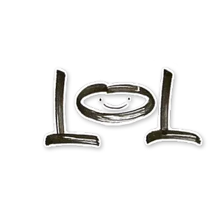 😆 lol lol, langage Internet, drôle, expression whatsapp sticker