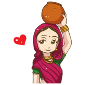 Vrindavan Vaasi • @HinduStickers whatsapp stickers