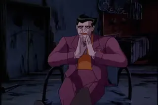 👏 Joker Batman: The Animated Series Joker, Batman, villain, DC Comics, cartoon telegram sticker
