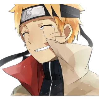 😭 Naruto アニメ, マンガ, ナルト, 泣く, 悲しい telegram sticker