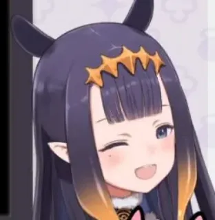 😉 Ina'nis Ninomae Anime, Garota, Fanart, Fofo, Vtuber, Hololive whatsapp sticker