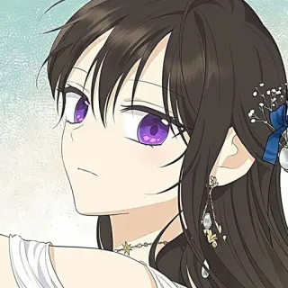 🥢 Anime, Femme, Fille, Personnage, Illustration telegram sticker