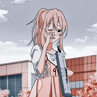🩰 Kaori Miyazono Your Lie in April Anime, Meisje, Kaori, Miyazono, Your Lie in April, Muzikant, Melodica telegram sticker
