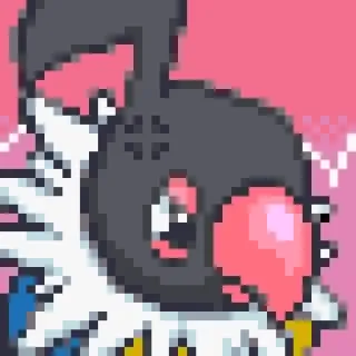 😡 Munkidori Pokemon Pokémon, Munkidori, personagem, fofo, videogame telegram sticker