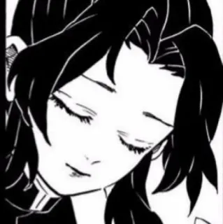 🦋 Kanae Kocho Demon Slayer Канаэ Кочо, Demon Slayer, Аниме, Манга, Персонаж, Искусство whatsapp sticker
