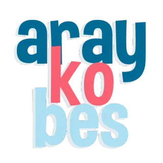 😖 aray ko bes expresión, jerga, filipino, tagalo, humor telegram sticker