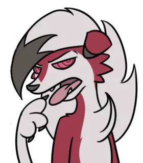 😠 Rockruff Pokemon Pokemon, Rockruff, cachorro, desenho animado, anime, fofo telegram sticker
