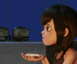 😐 Mavis Dracula Hotel Transylvania Dessin animé, Animation, Personnage, Mavis, Hôtel Transylvanie, Vampire telegram sticker
