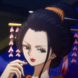 Nico Robin by : @nisaasticker :: @fStikBot telegram stickers
