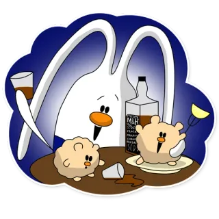 MakaronHolidays telegram stickers