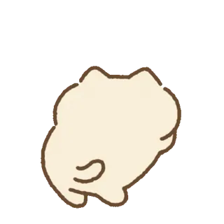 💬 animal, cat, cute, illustration, funny, sticker whatsapp sticker