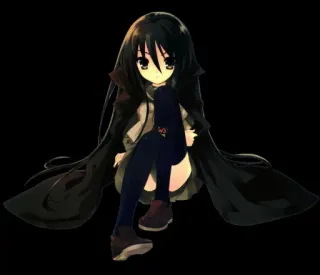 😞 Garota anime, Kawaii, Mangá, Fofo, Desenho animado telegram sticker