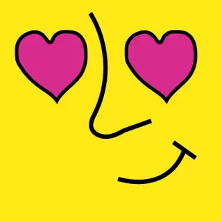 Yellow telegram stickers